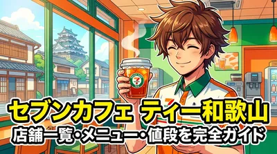 セブンカフェ ティー和歌山の店舗一覧・メニュー・値段を完全ガイド