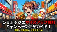 ひるまックのサイズアップ無料キャンペーン完全ガイド！期間・対象商品・注意点まとめ