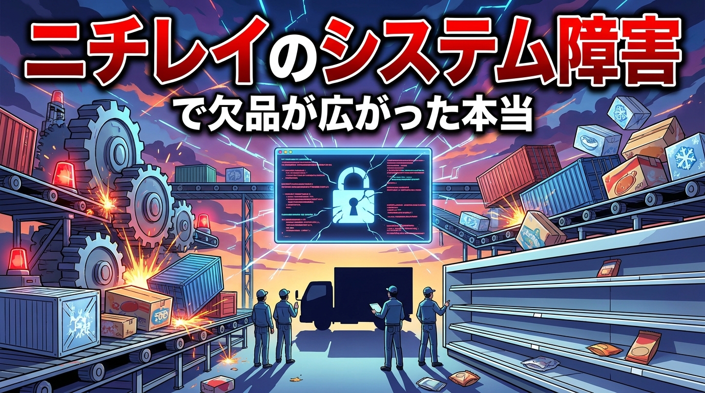 ニチレイのシステム障害で欠品が広がった本当の理由は？サイバー攻撃と物流依存の構造を整理