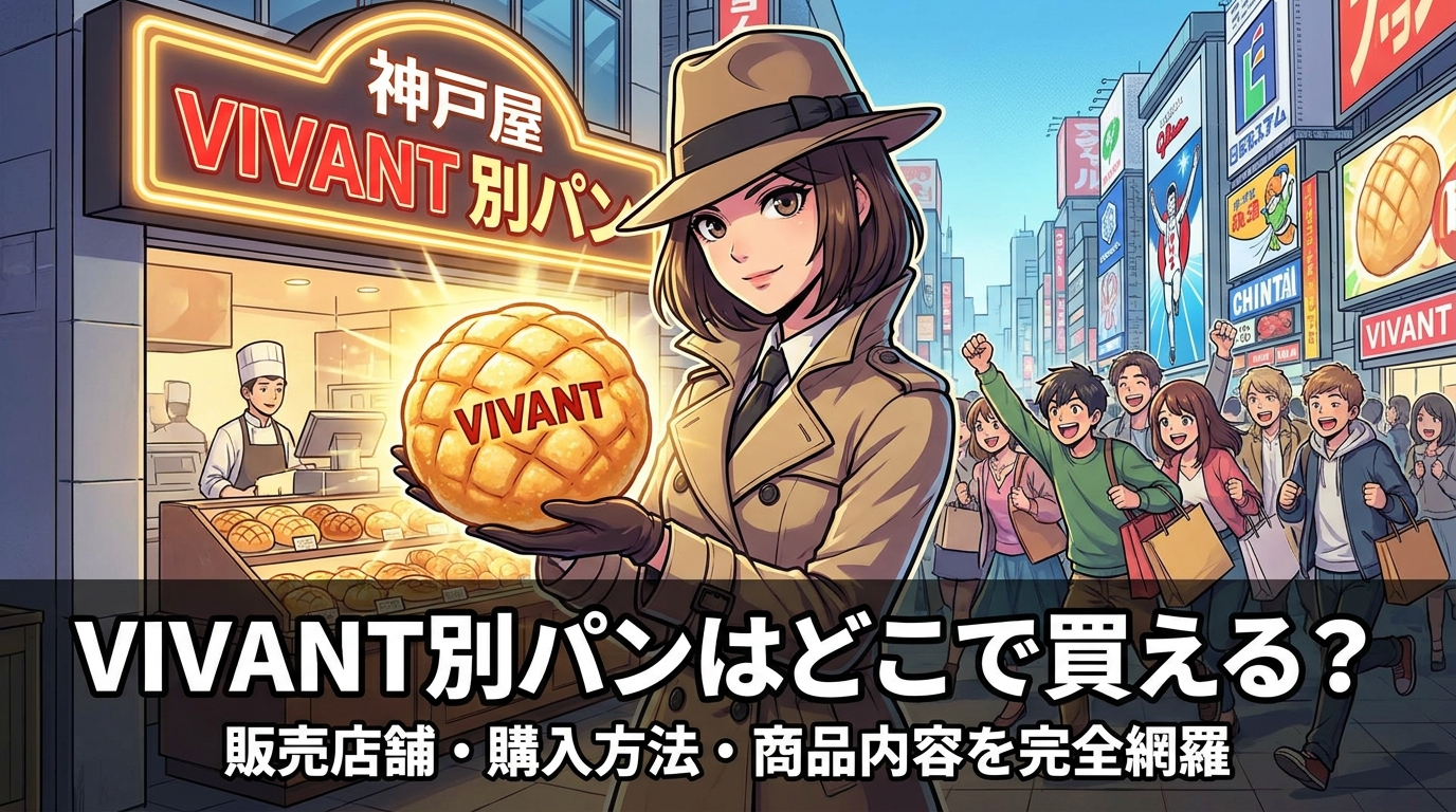 VIVANT別パンはどこで買える？販売店舗・購入方法・商品内容を完全網羅
