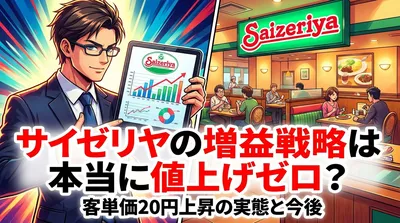 サイゼリヤの増益戦略は本当に値上げゼロ？客単価20円上昇の実態と今後